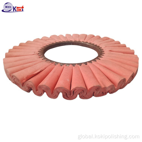 Stainless Steel Buffing Wheel Factory Price Polishing cotton cloth Wheel wave cloth wheel Abrasive Wheel Polishing mop Manufactory